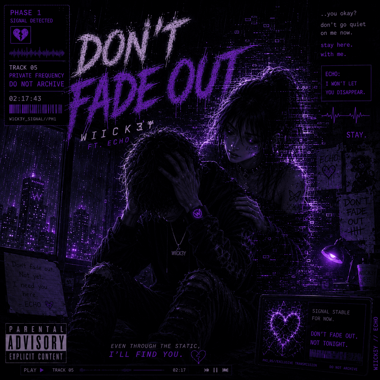 Don't Fade Out Ft. Echo — WIICK3Y